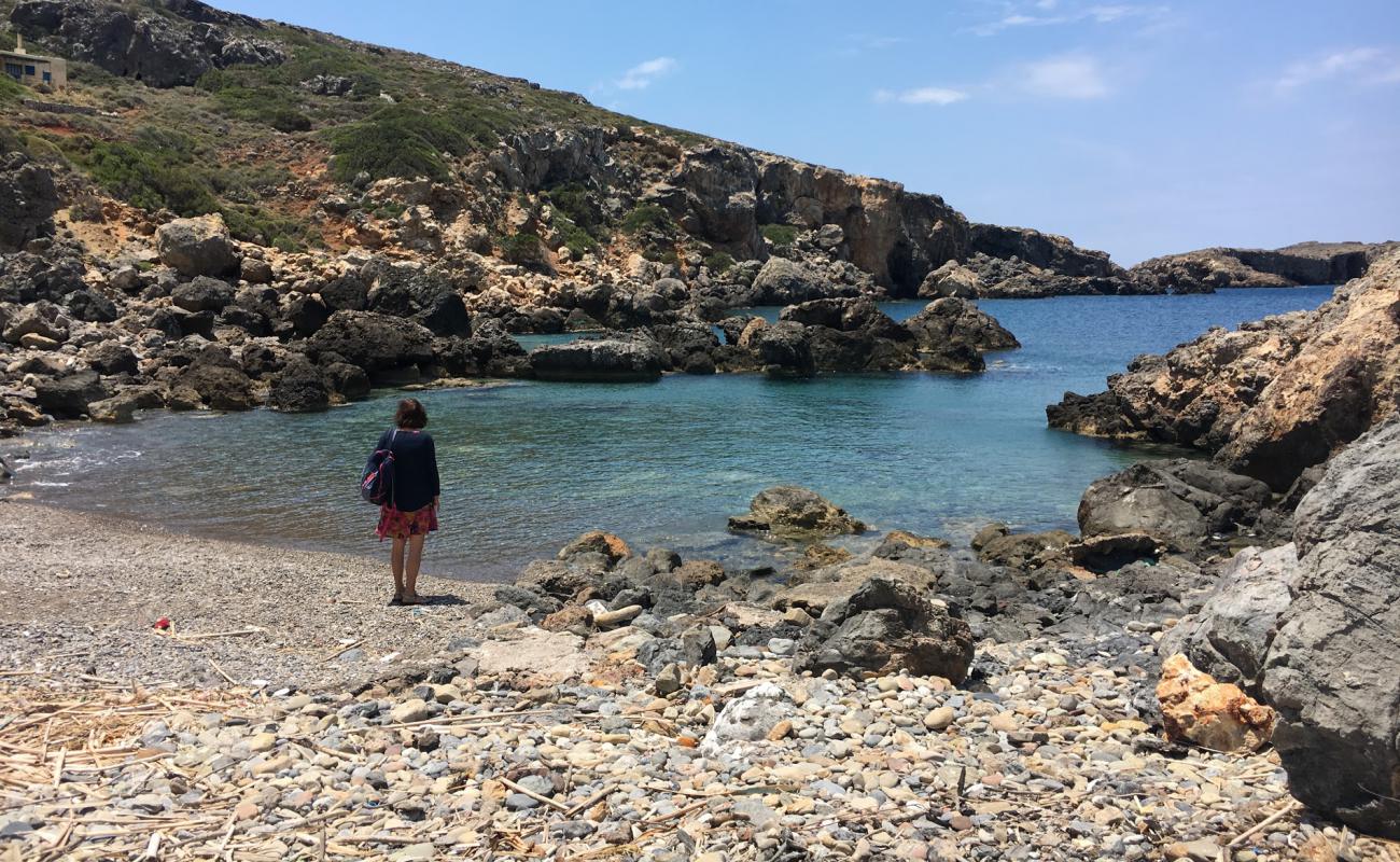 Limnaria beach'in fotoğrafı taşlar yüzey ile