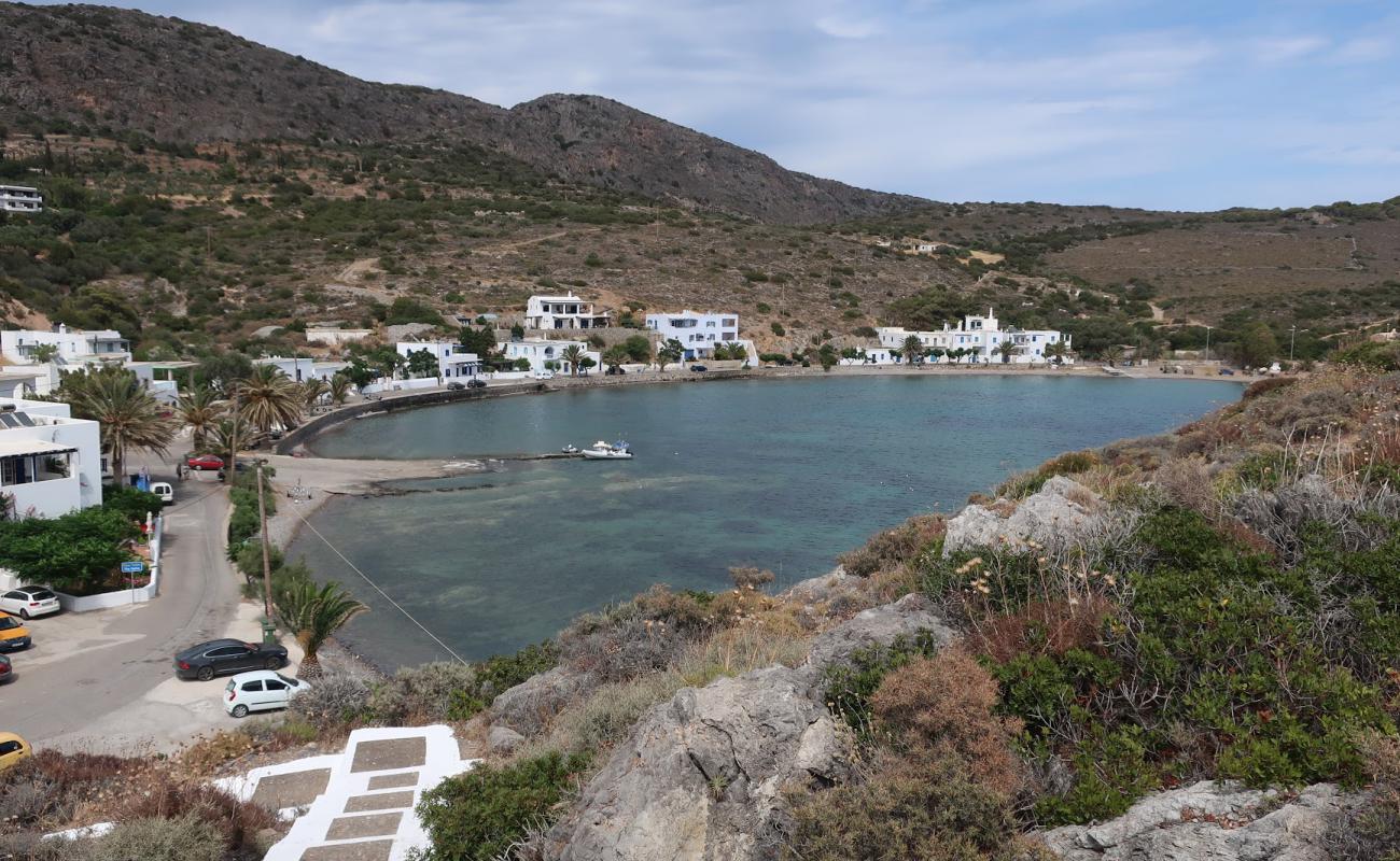 Paralia Kapsali II'in fotoğrafı gri çakıl taşı yüzey ile