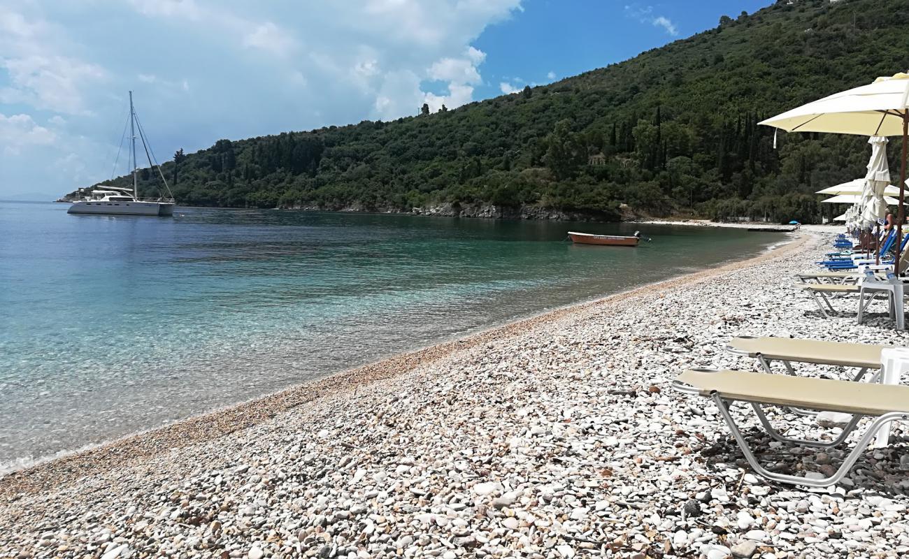 Kerasia Plajı'in fotoğrafı hafif ince çakıl taş yüzey ile