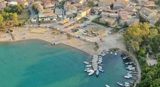 Gouvia beach