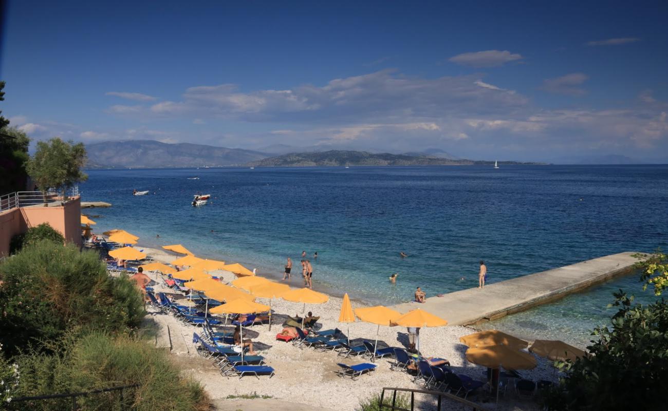 Sunshine Corfu Hotel Beach'in fotoğrafı gri çakıl taşı yüzey ile