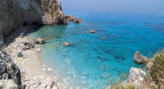 Milos Hidden Beach