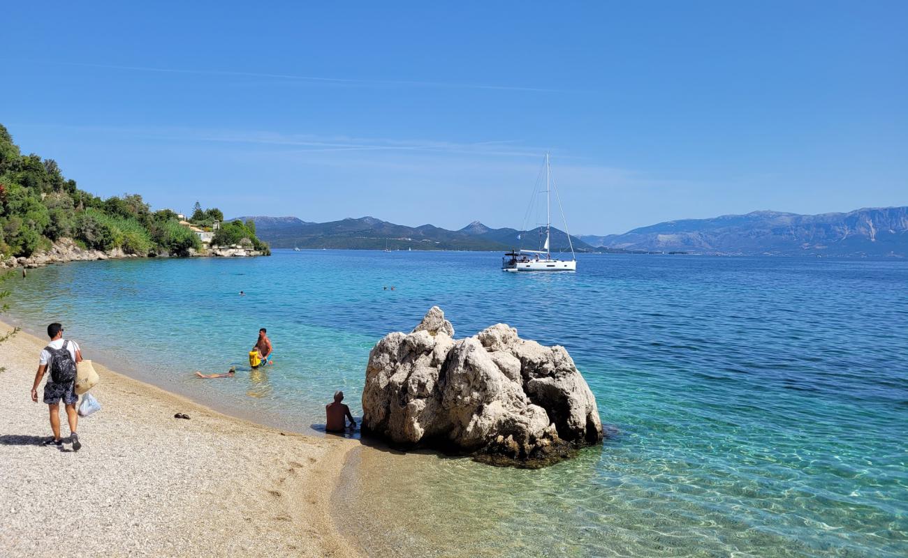 Pasha Beach'in fotoğrafı küçük gri çakıllar yüzey ile