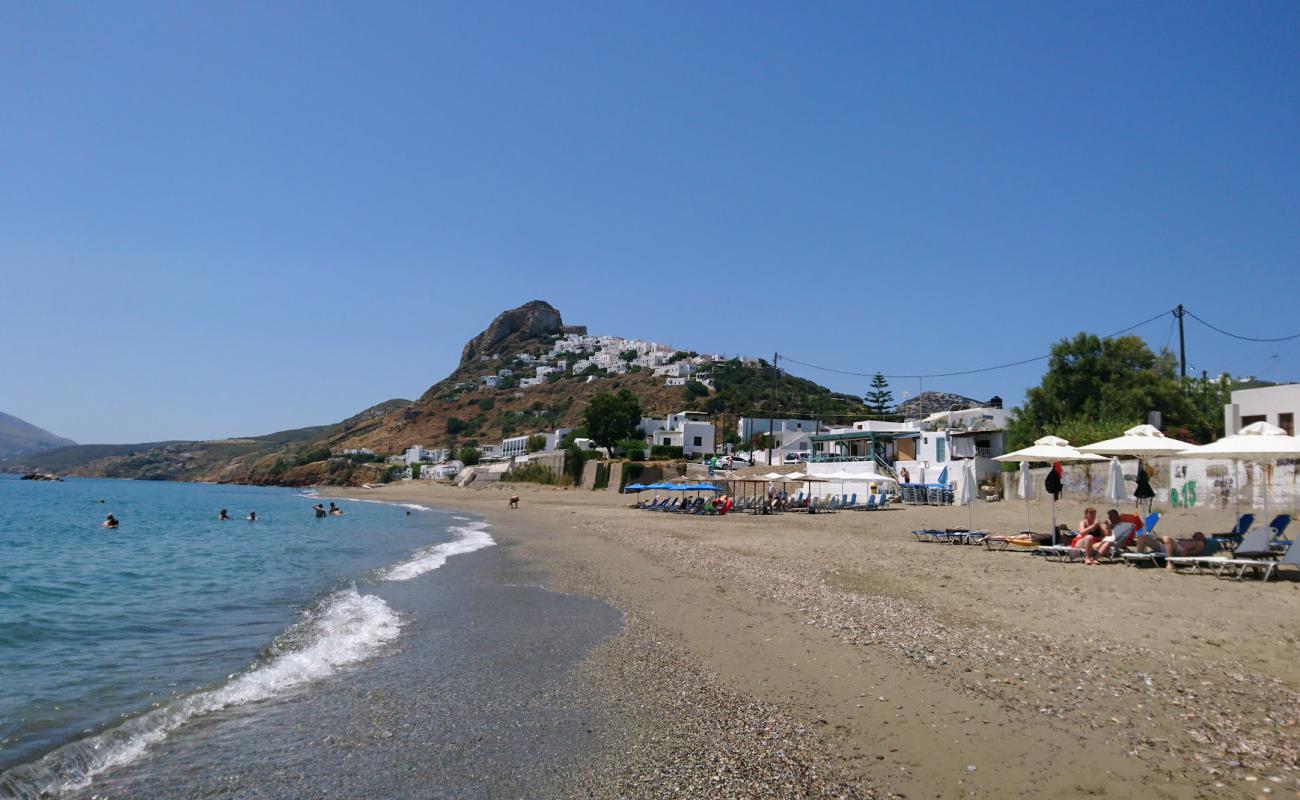 Magazia Beach'in fotoğrafı açık bej kum yüzey ile