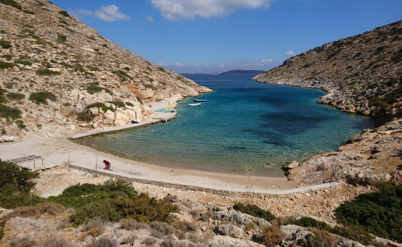 Turkopigado Beach'in fotoğrafı bej kum ve çakıl yüzey ile