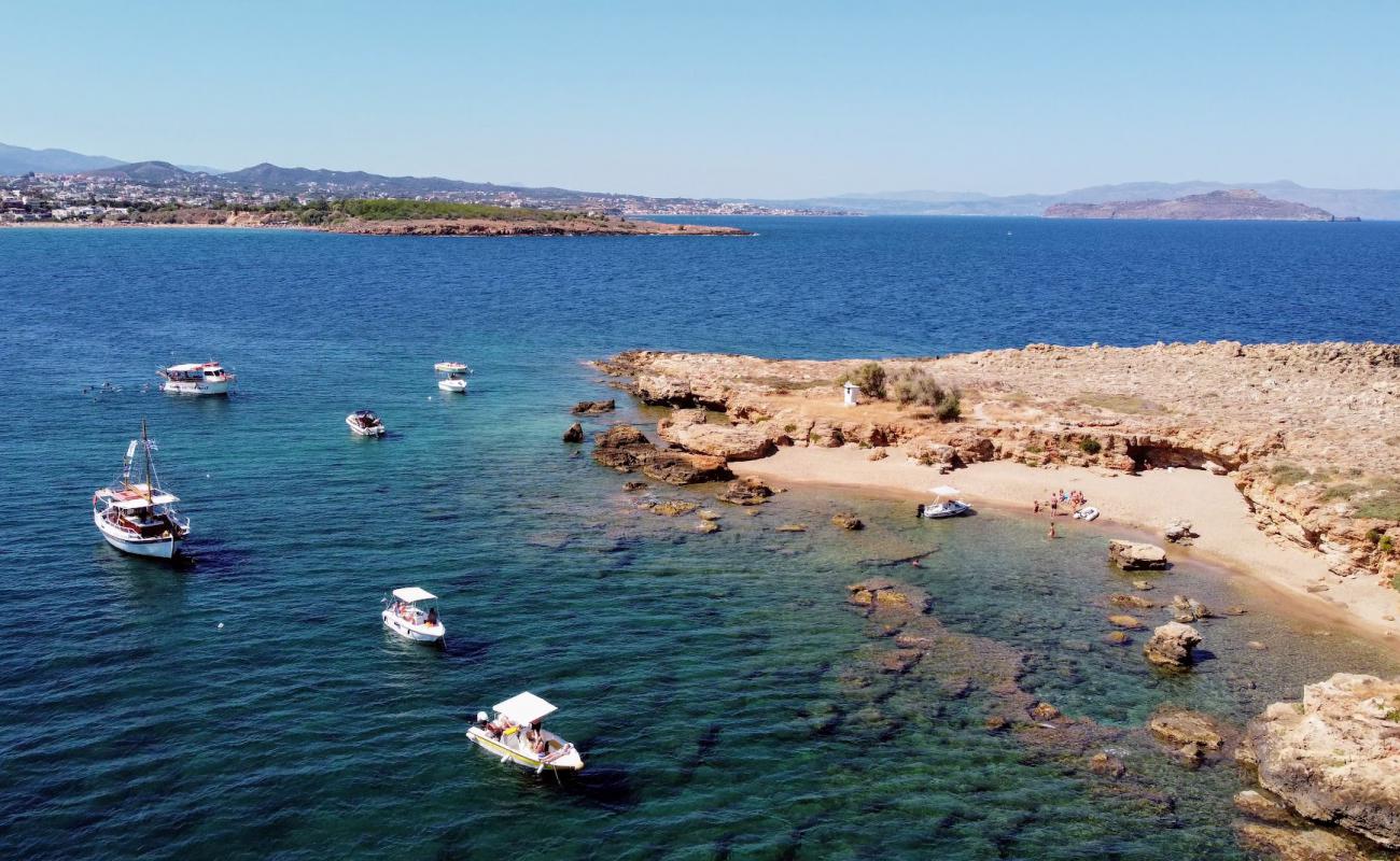 Lazareta Beach'in fotoğrafı açık bej kum yüzey ile