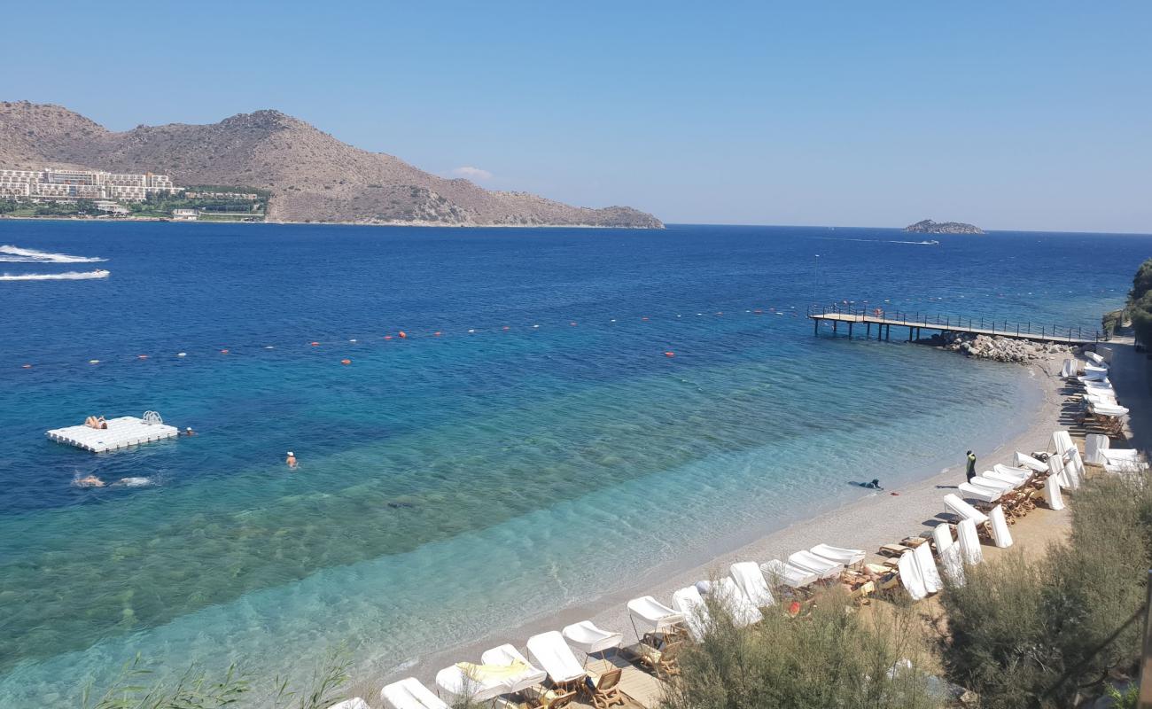 Xanadu Island Beach'in fotoğrafı gri kum yüzey ile