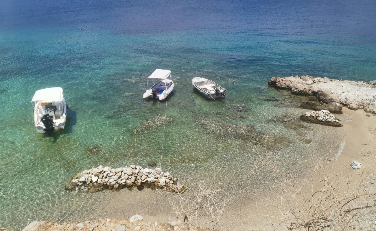 Apsifia Beach'in fotoğrafı küçük bej çakıl yüzey ile