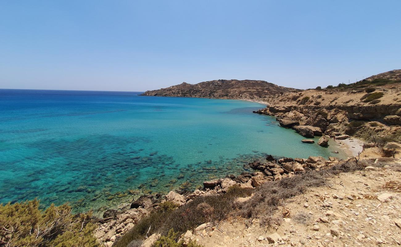 Argilos Beach'in fotoğrafı gri çakıl taşı yüzey ile