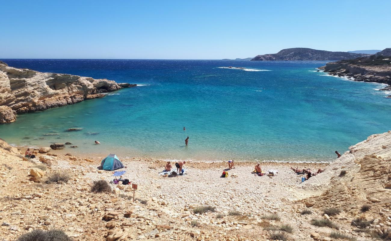 Laki Beach'in fotoğrafı kayalık arazi yüzey ile