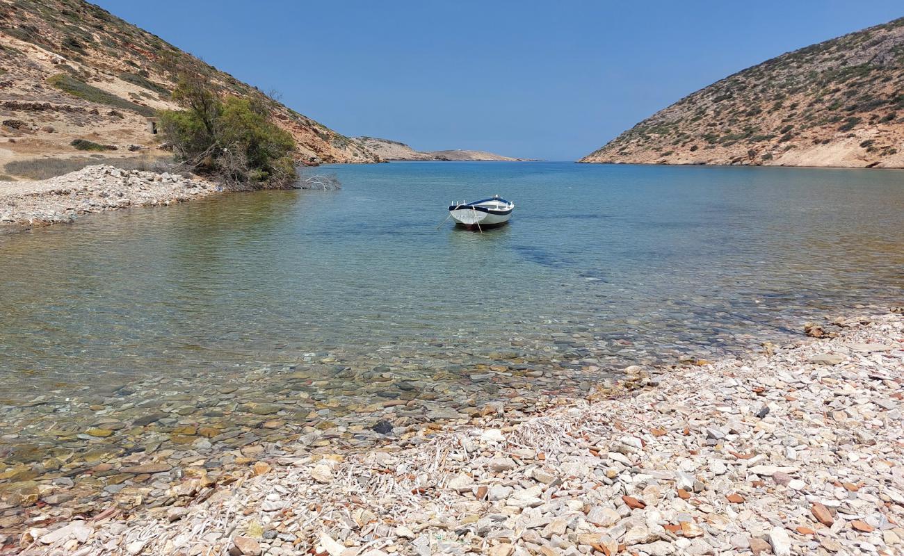 Kato Kampos Bay'in fotoğrafı kayalık arazi yüzey ile
