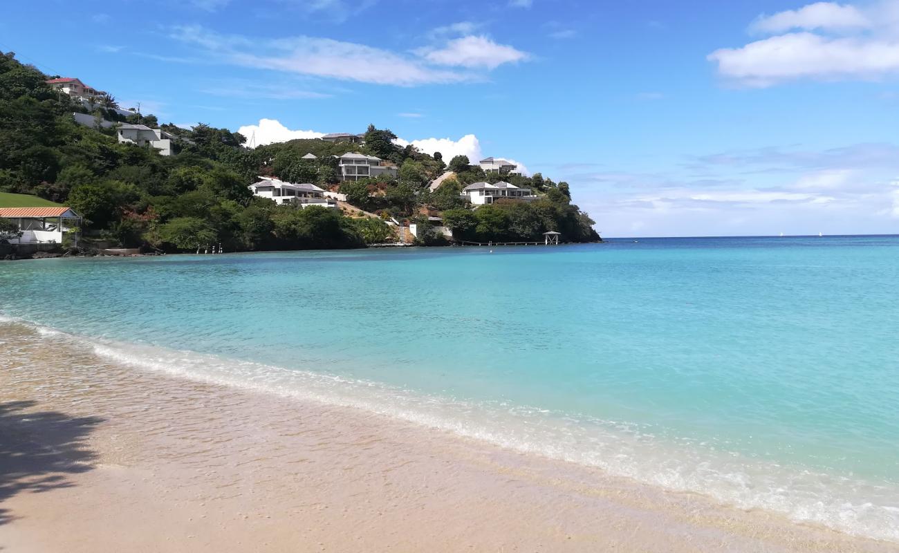 Morne Rouge beach'in fotoğrafı i̇nce bej kum yüzey ile