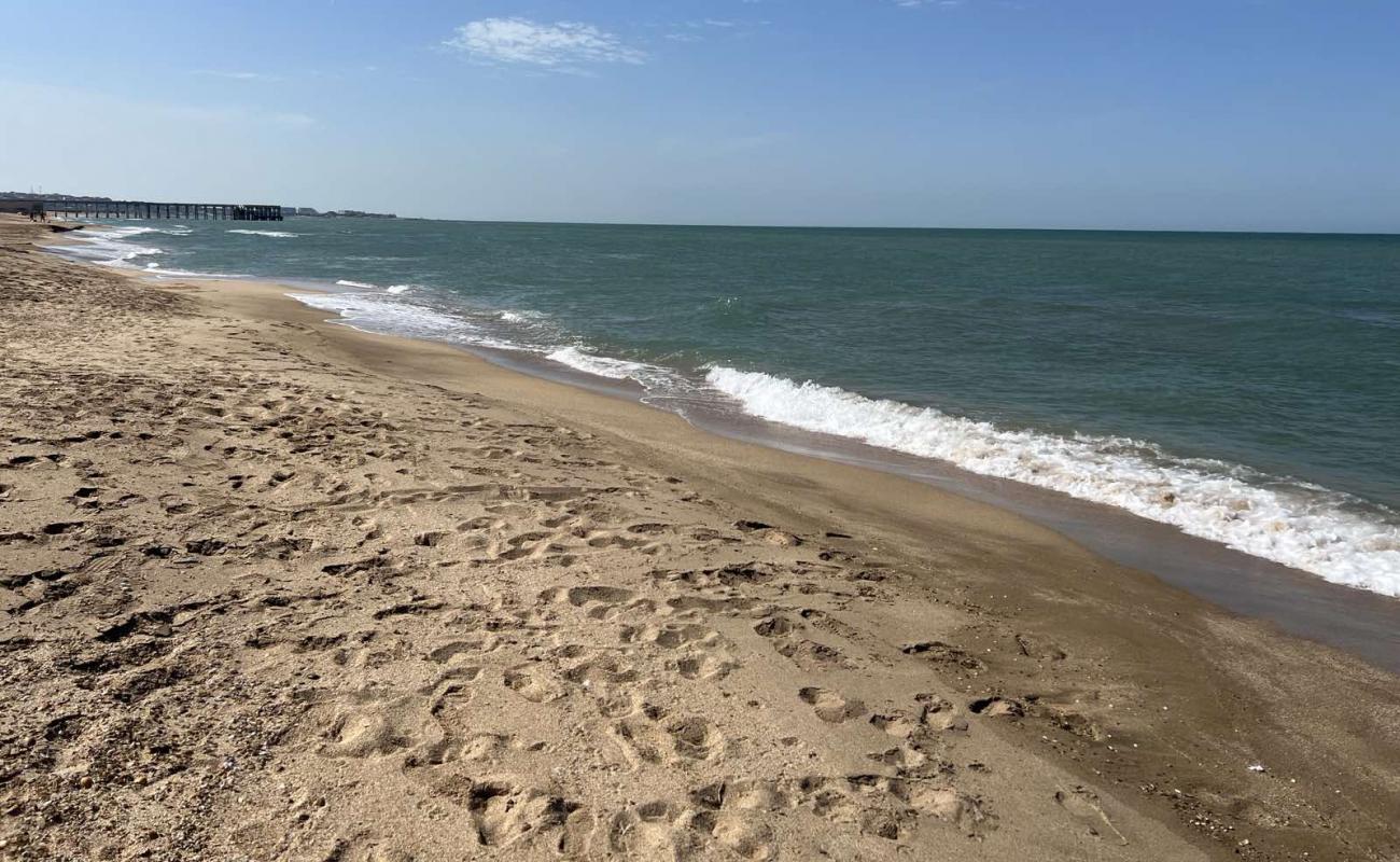 Shebeke Beach'in fotoğrafı açık bej kum yüzey ile