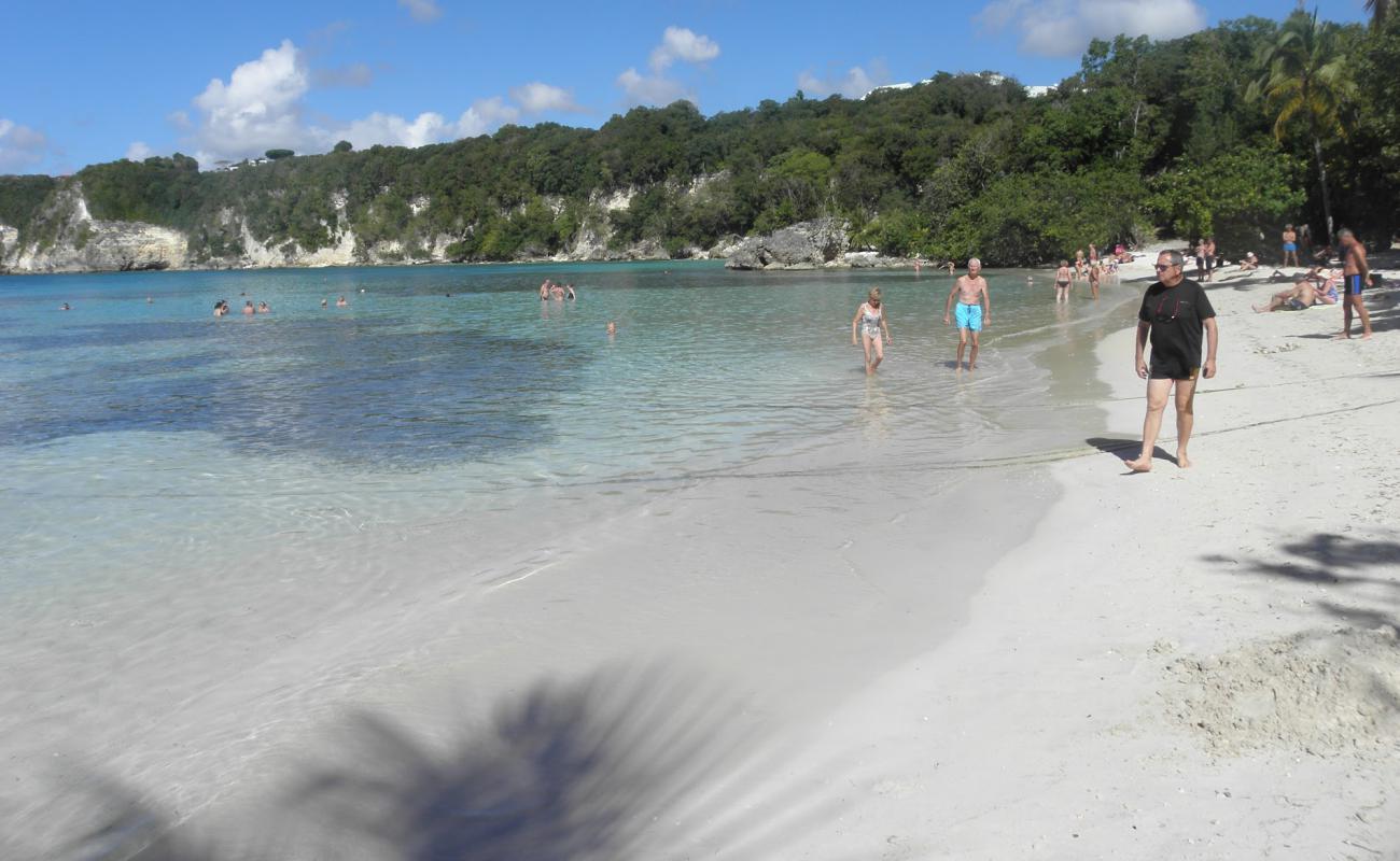Plage de la Caye d'argent'in fotoğrafı i̇nce bej kum yüzey ile