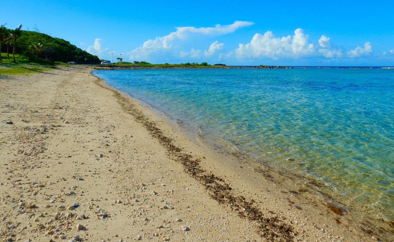 Nat Park Asan Beach'in fotoğrafı çakıl ile kum yüzey ile