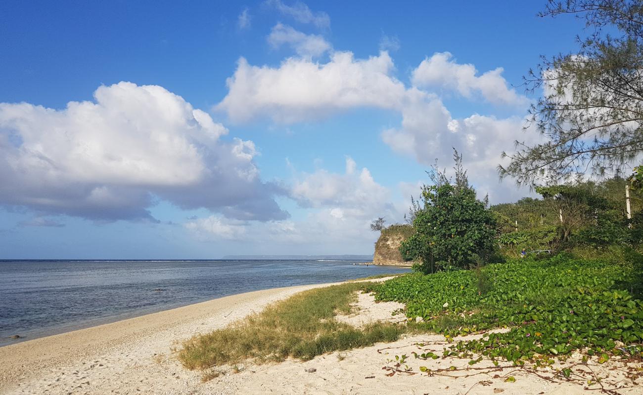 Asan Beach Park'in fotoğrafı çakıl ile kum yüzey ile