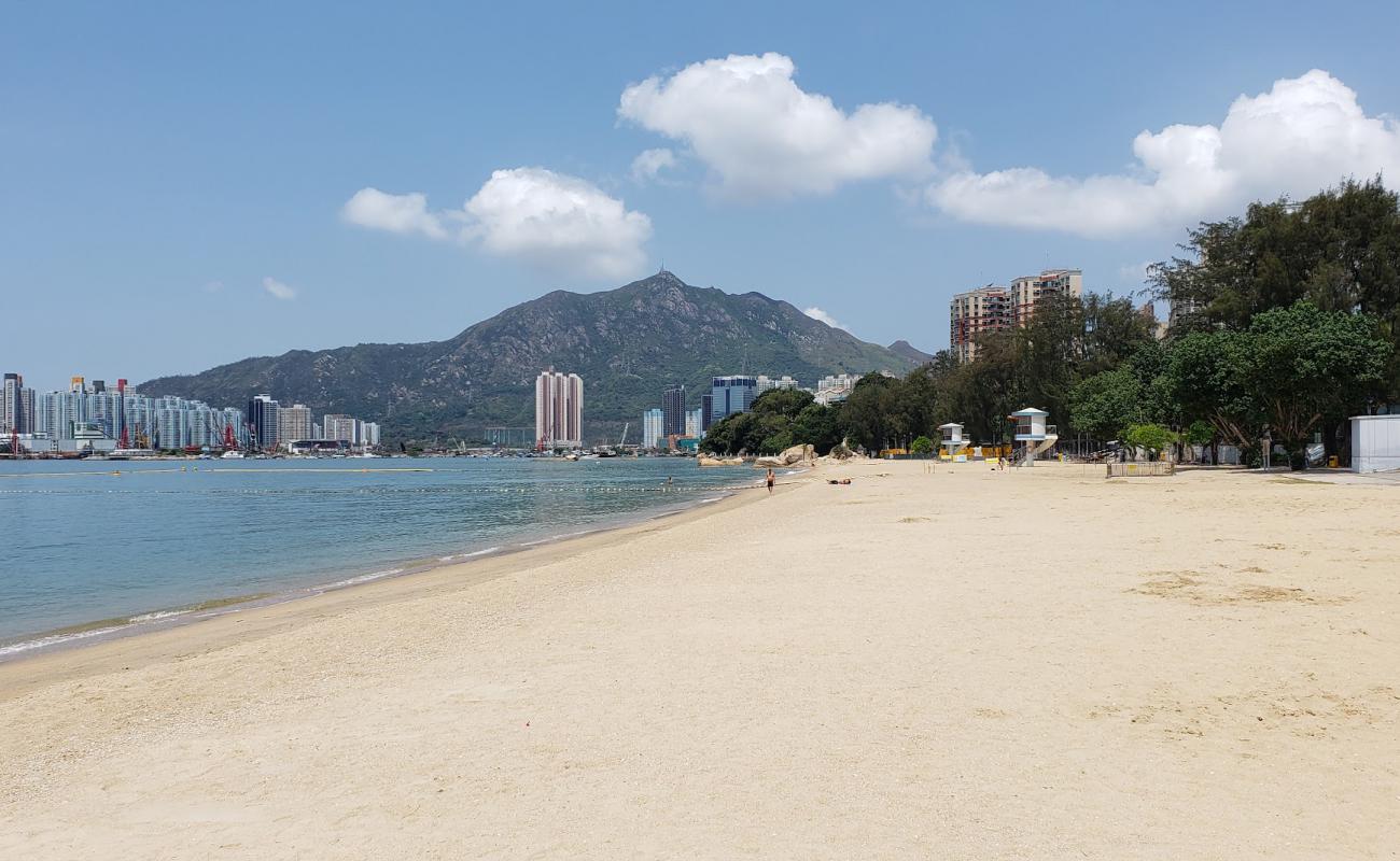 Cafeteria Beach'in fotoğrafı parlak kum yüzey ile