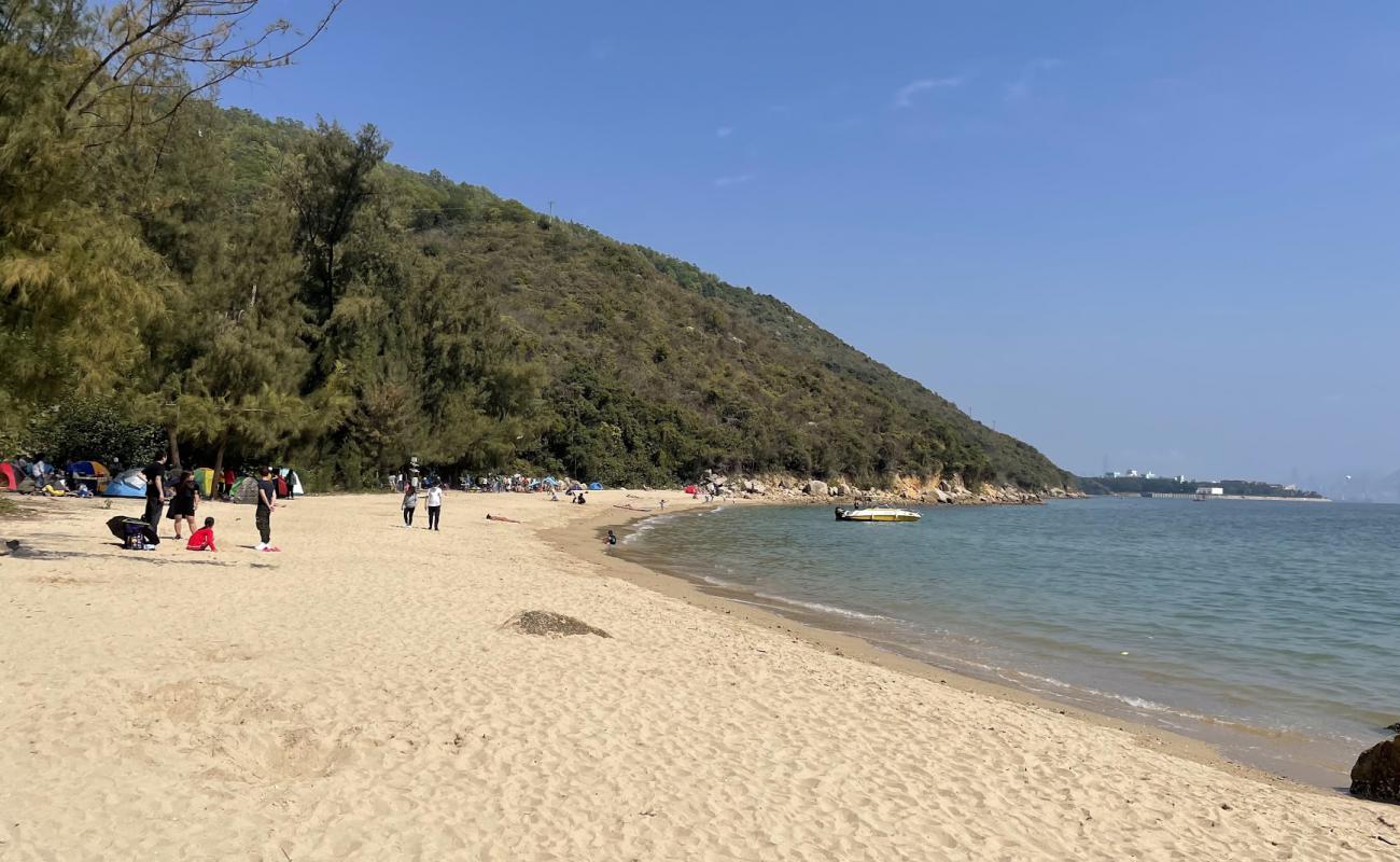 Sam Pak Wan Beach'in fotoğrafı açık bej kum yüzey ile