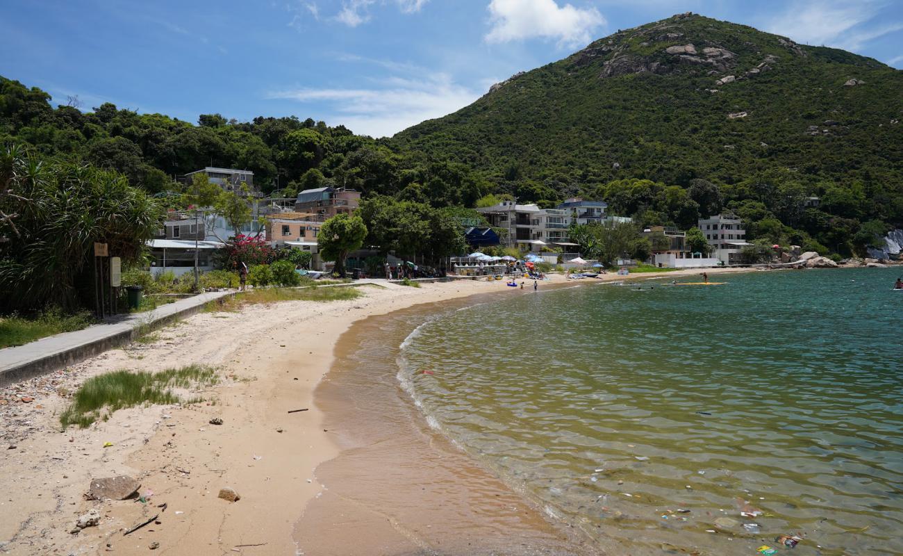Sok Kwu Wan Beach'in fotoğrafı açık bej kum yüzey ile