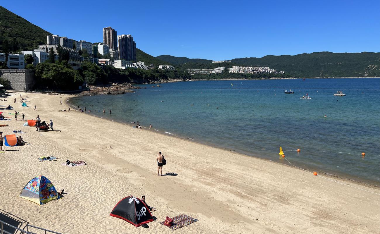 Stanley Main Beach'in fotoğrafı bej kum ve çakıl yüzey ile