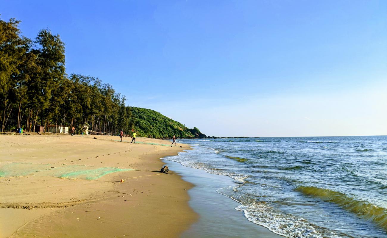 Querim Beach'in fotoğrafı parlak kum yüzey ile