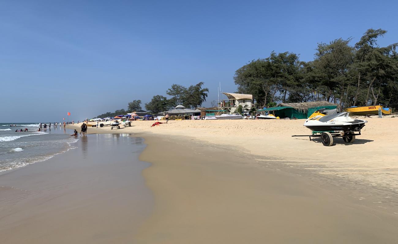 Cavelossim Beach'in fotoğrafı parlak kum yüzey ile