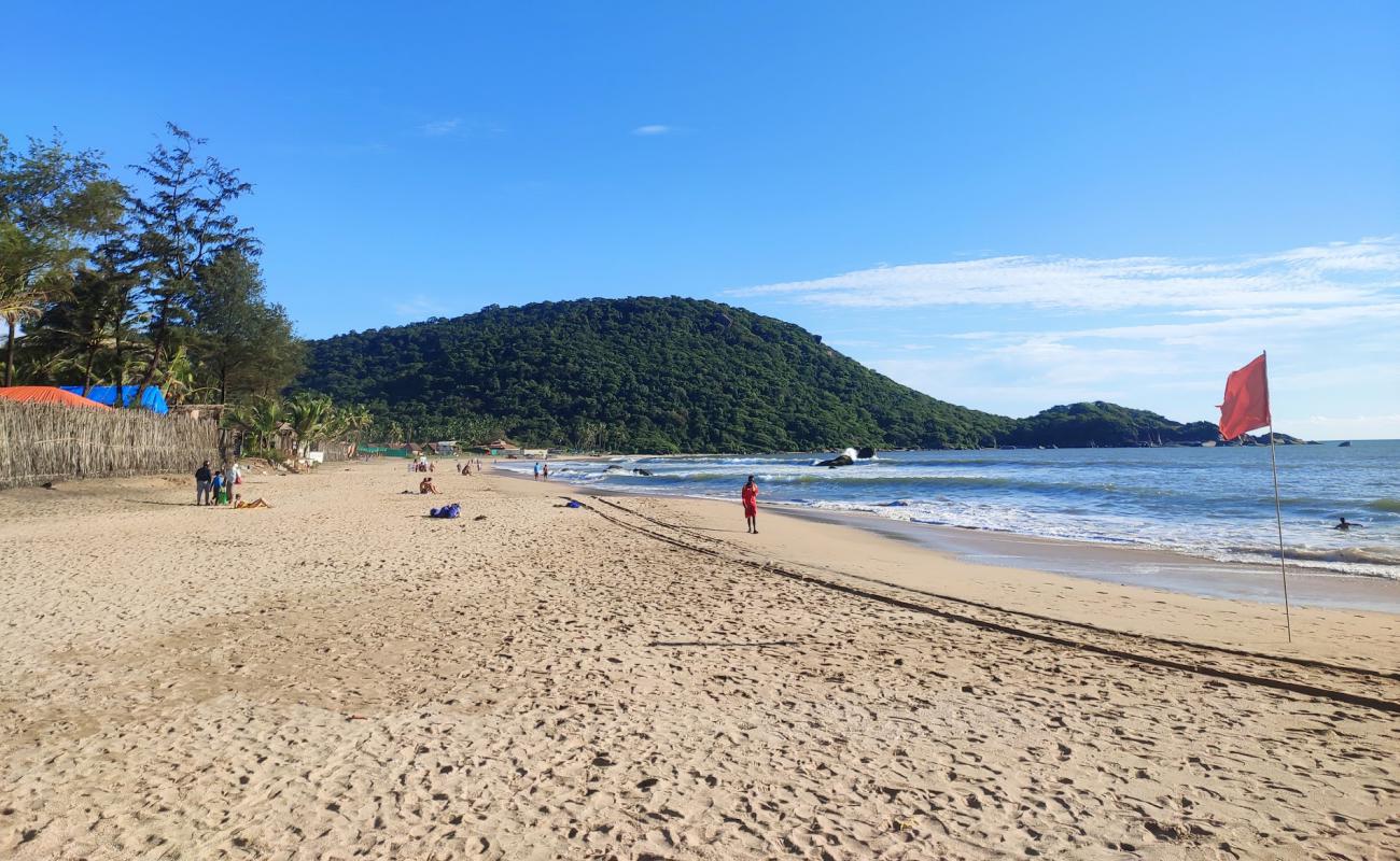 Agonda Beach'in fotoğrafı parlak kum yüzey ile