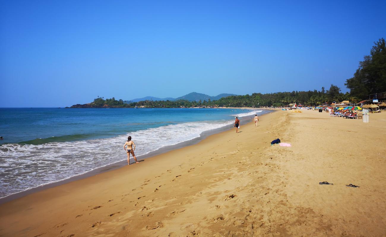 Patnem Beach'in fotoğrafı açık bej kum yüzey ile