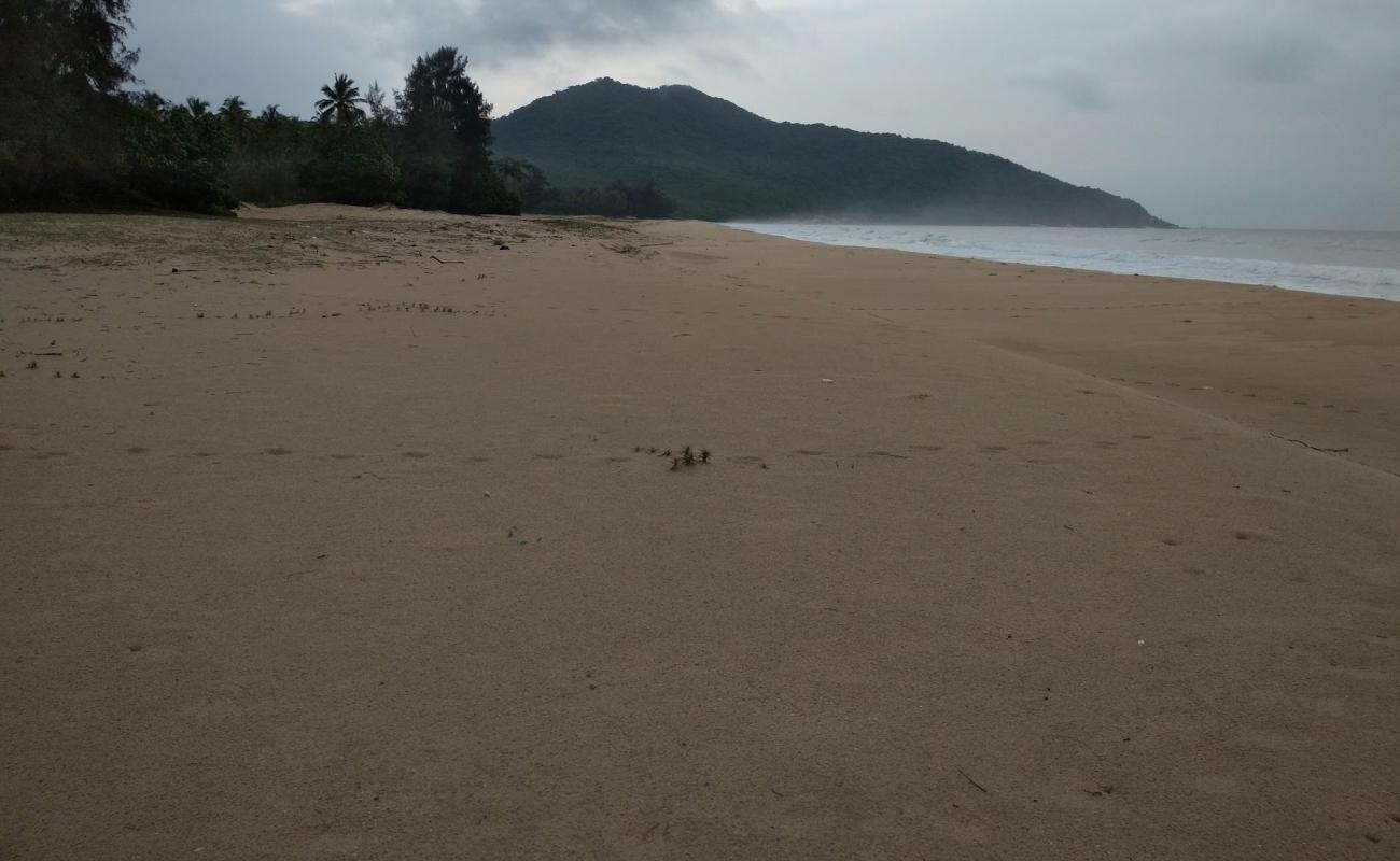 Mountain Beach'in fotoğrafı açık bej kum yüzey ile