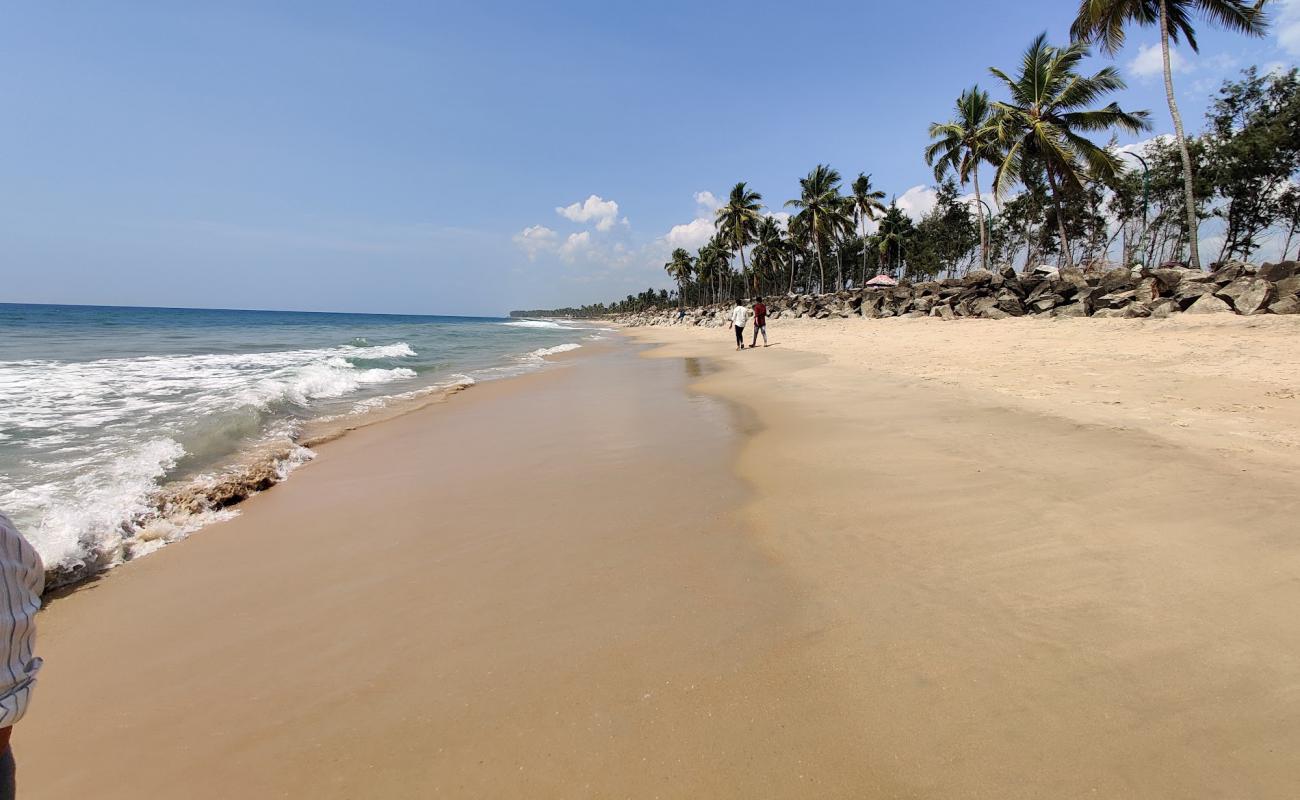 Kappil Beach'in fotoğrafı parlak ince kum yüzey ile