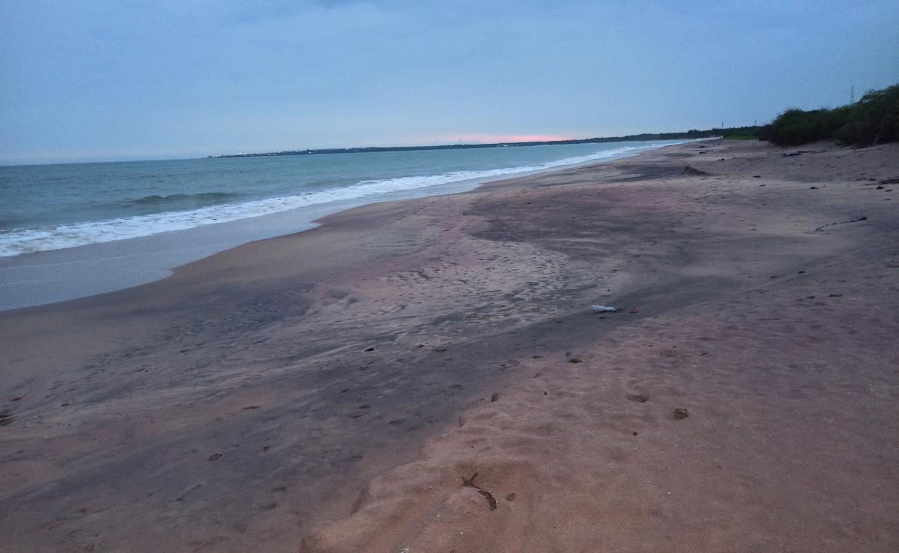 Kannankualam Beach'in fotoğrafı parlak kum yüzey ile