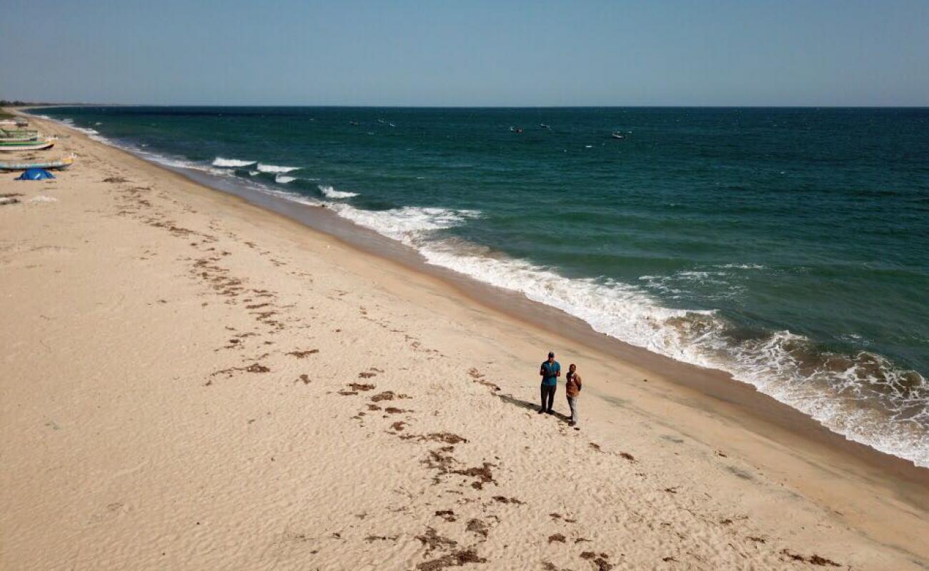 Narippaiyur Beach'in fotoğrafı açık bej kum yüzey ile