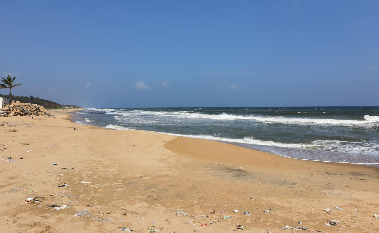 Nibav Side Beach'in fotoğrafı parlak kum yüzey ile