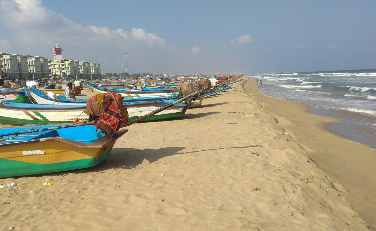 Foreshore Estate Beach'in fotoğrafı açık bej kum yüzey ile