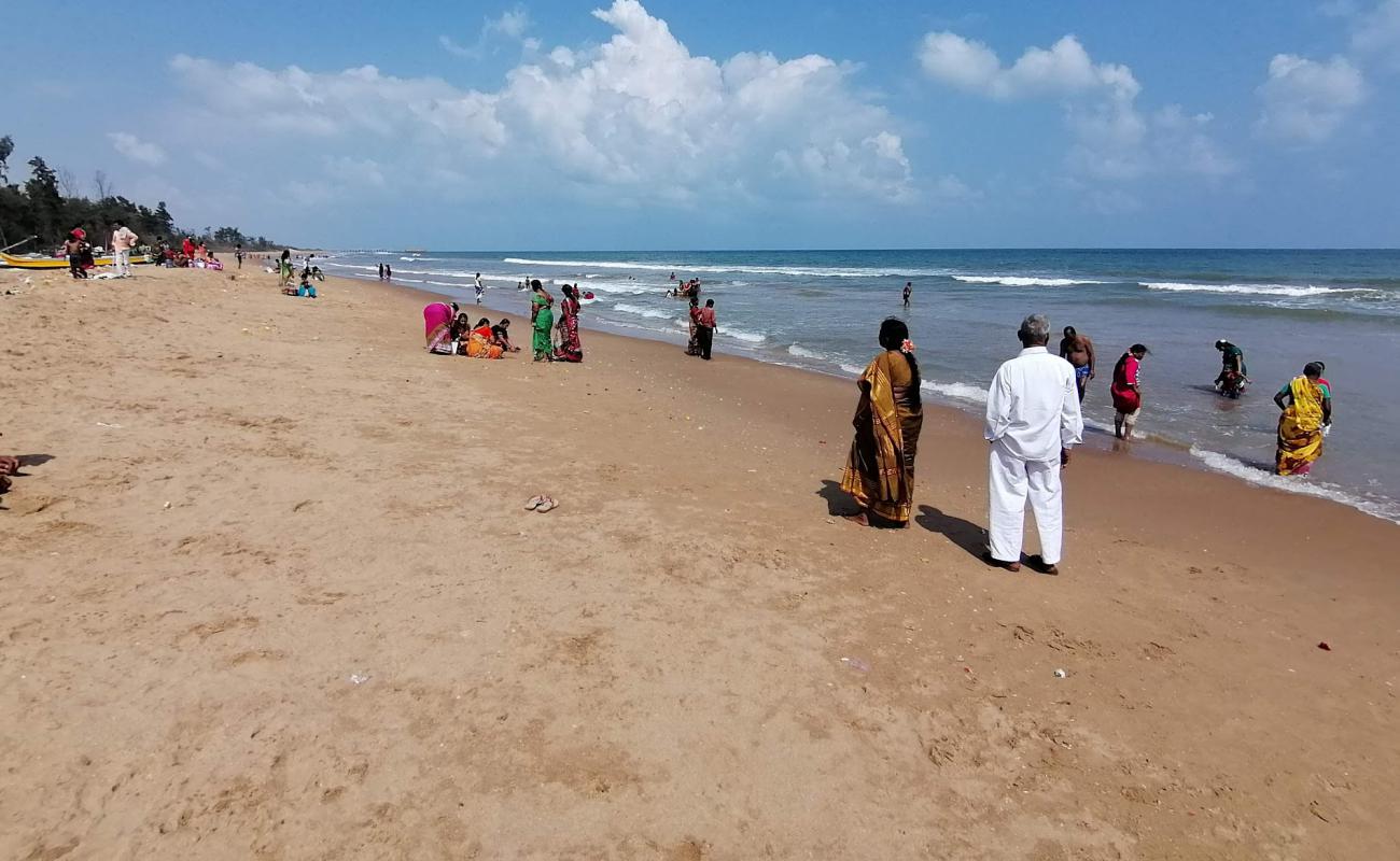 Katepalli Beach'in fotoğrafı parlak kum yüzey ile