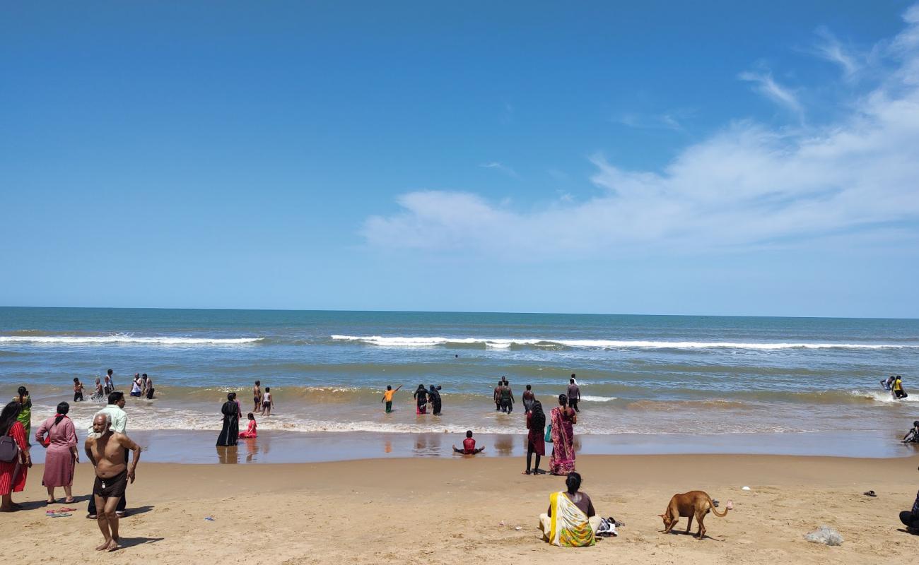 Zard Beach'in fotoğrafı açık bej kum yüzey ile