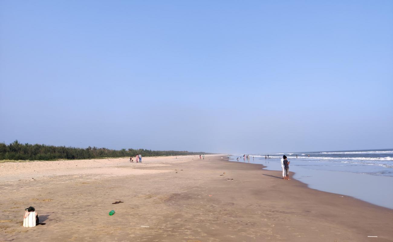 Kesanapalli Beach'in fotoğrafı parlak ince kum yüzey ile