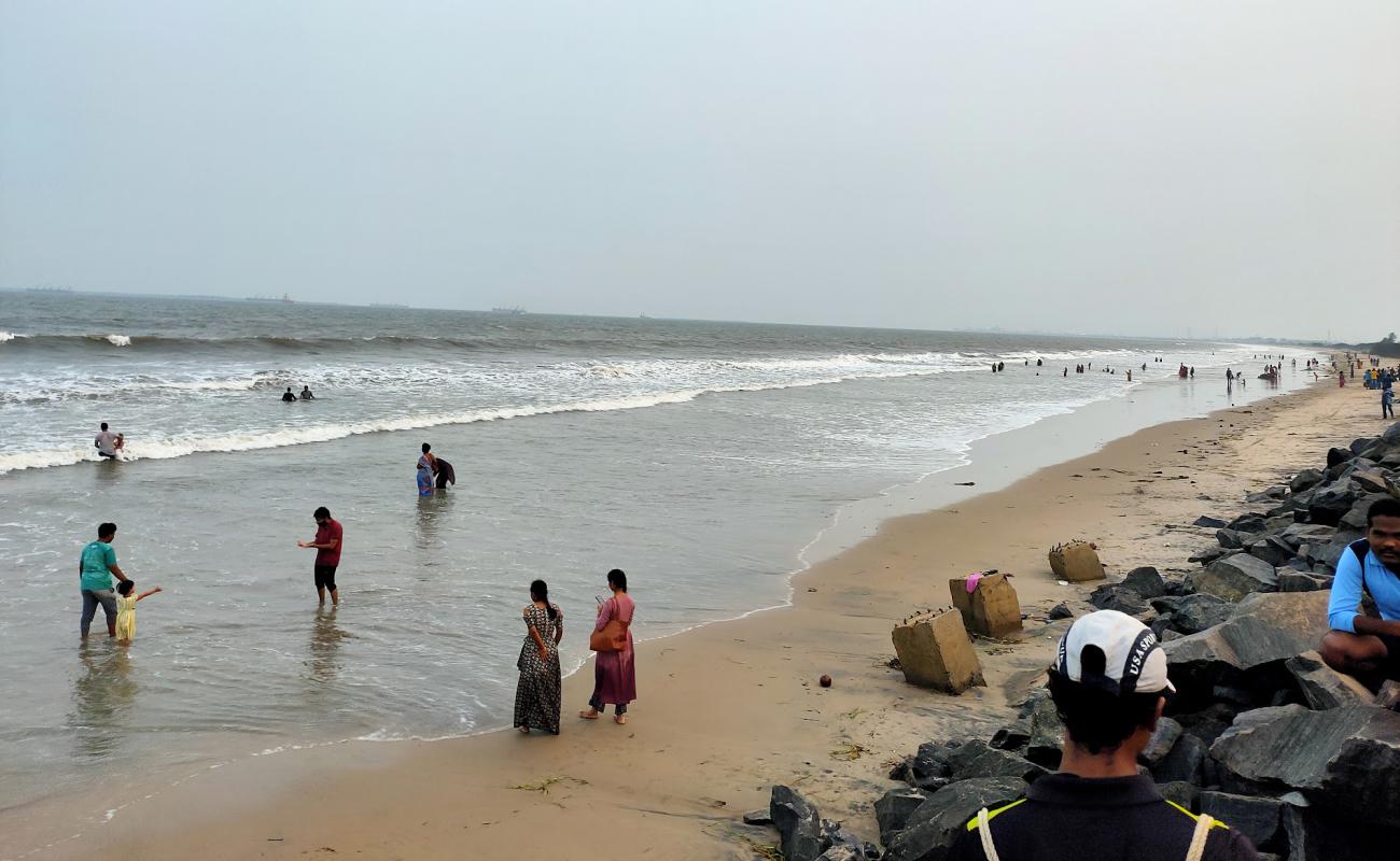 Nemam Beach'in fotoğrafı parlak kum yüzey ile