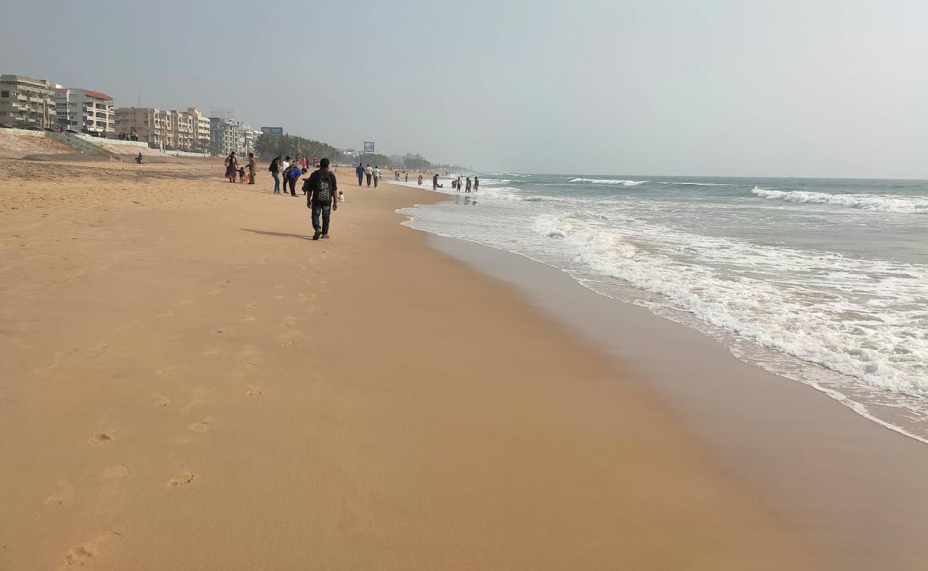 RK Beach'in fotoğrafı açık bej kum yüzey ile