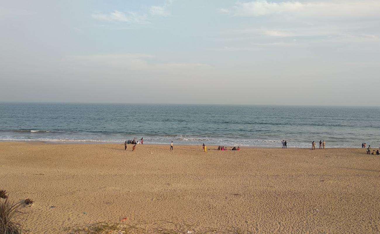 Baruva Beach'in fotoğrafı açık bej kum yüzey ile