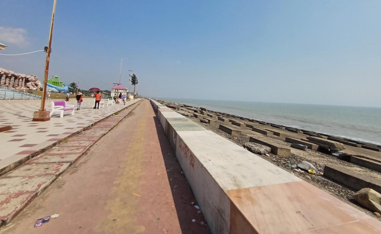 Shankarpur Sea Beach'in fotoğrafı gri kum yüzey ile
