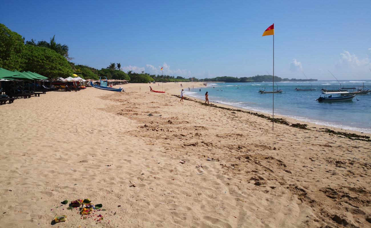 Nusa Dua Grand Hyatt'in fotoğrafı i̇nce bej kum yüzey ile