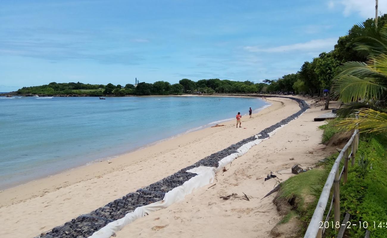 Nusa Dua Agendaz'in fotoğrafı parlak ince kum yüzey ile