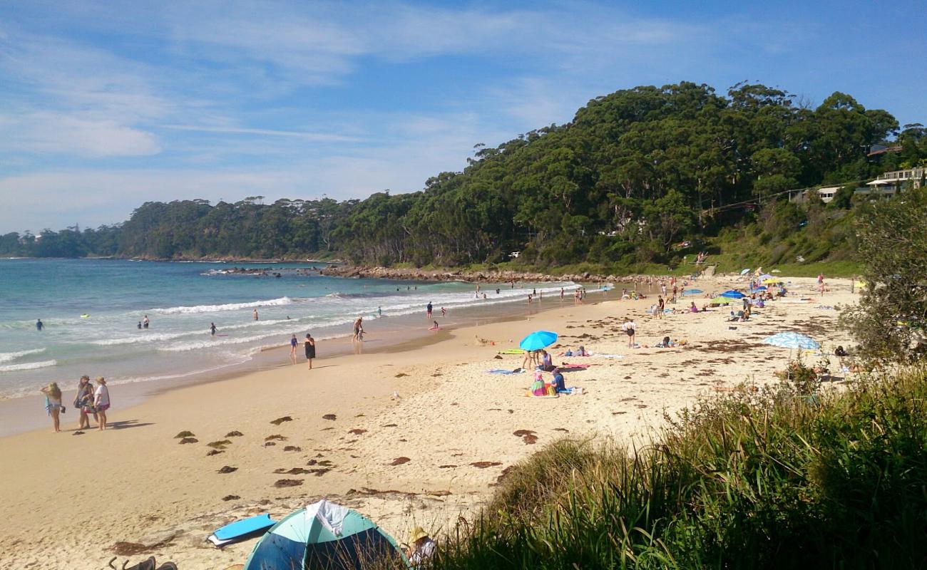 Narrawallee Beach'in fotoğrafı parlak kum yüzey ile