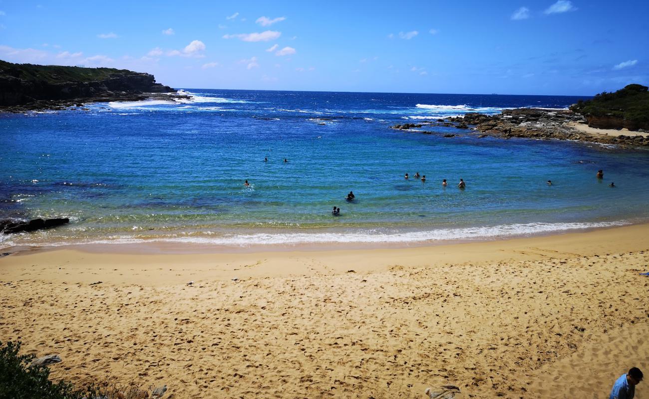 Little Bay Beach'in fotoğrafı açık bej kum yüzey ile