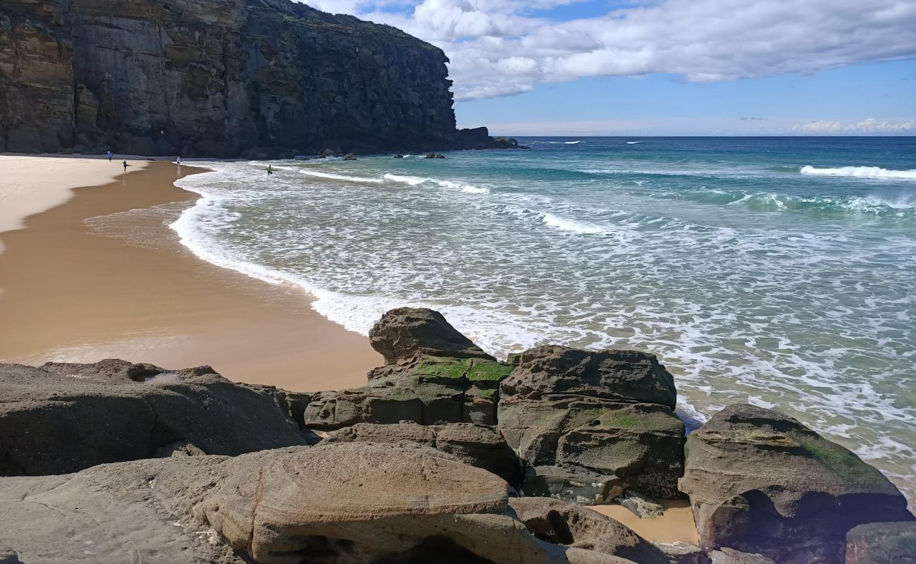 Redhead Beach'in fotoğrafı parlak ince kum yüzey ile