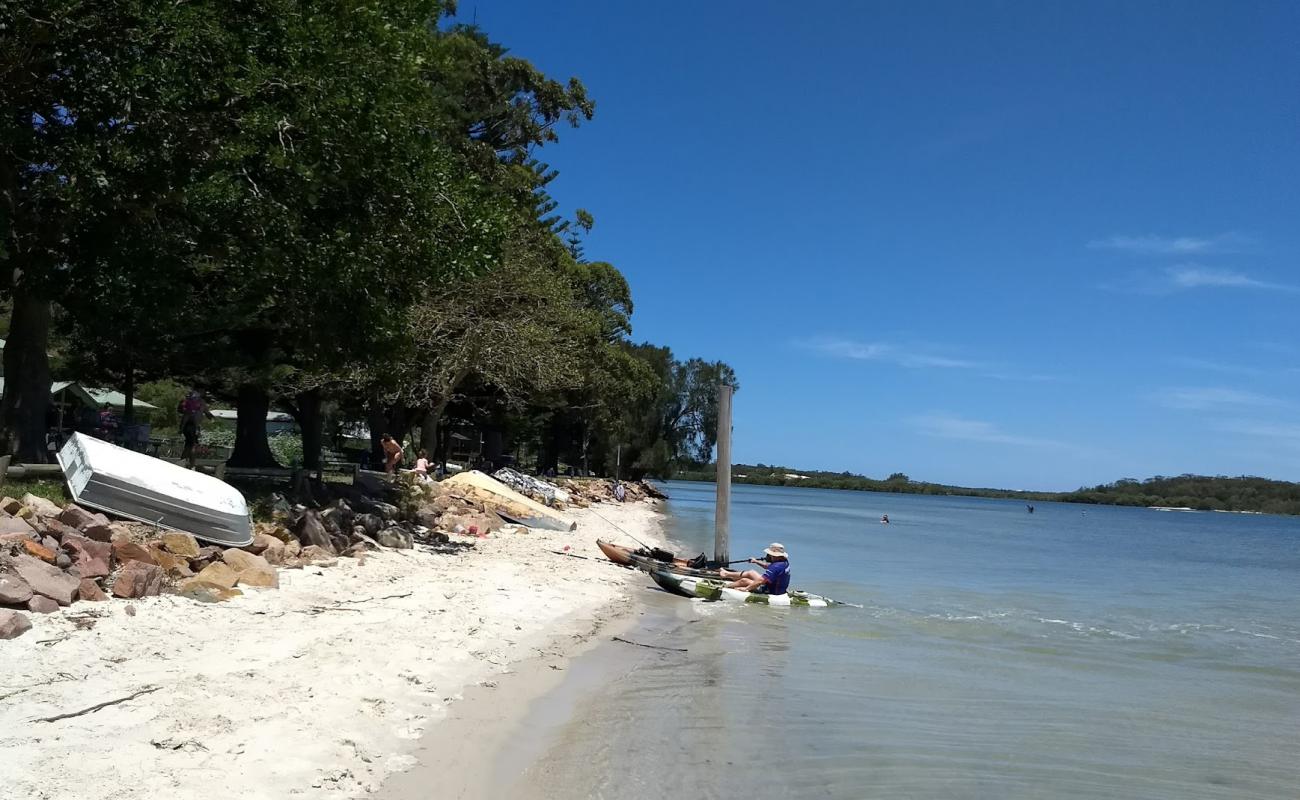 Taylors Beach'in fotoğrafı parlak kum yüzey ile