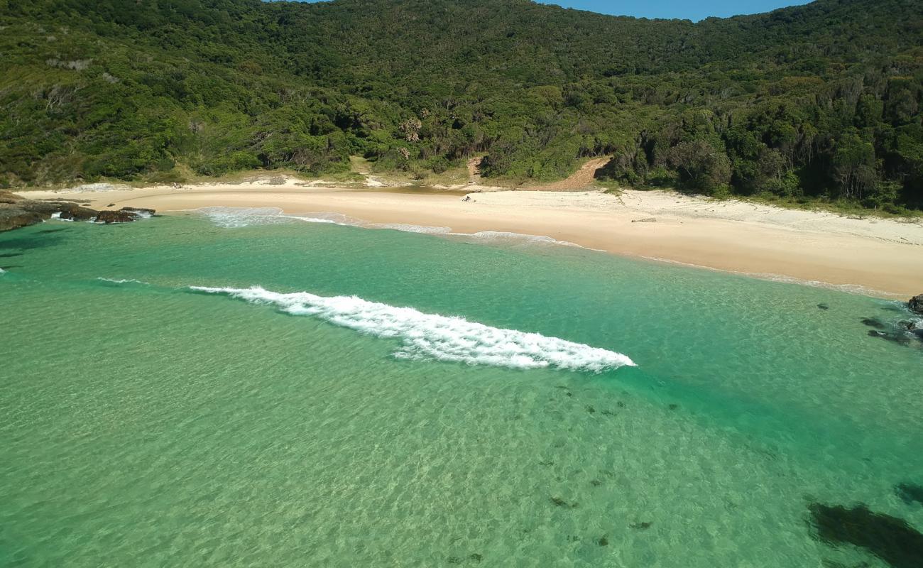 McBrides Beach'in fotoğrafı parlak ince kum yüzey ile