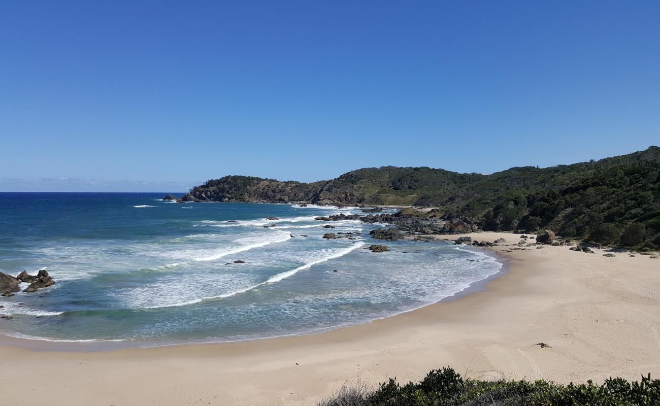 Miners Beach'in fotoğrafı parlak kum yüzey ile