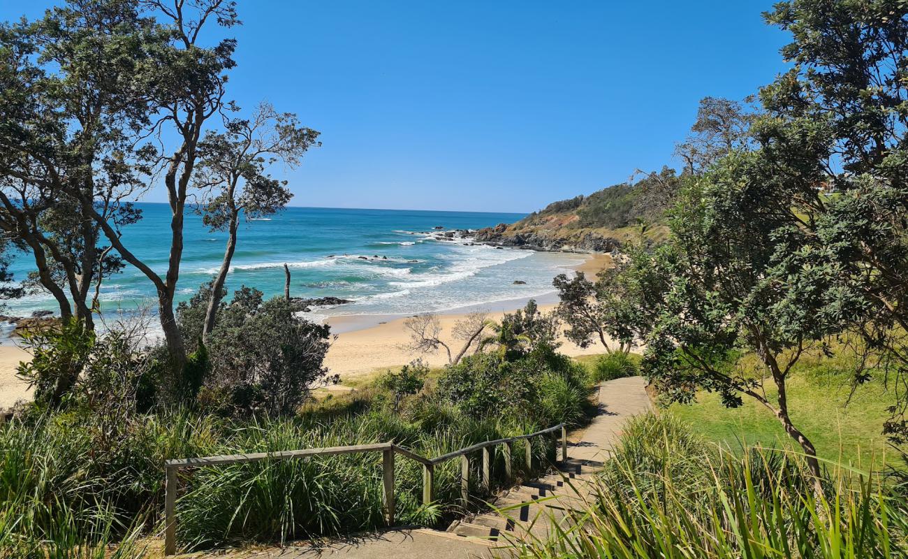 Oxley Beach'in fotoğrafı parlak kum yüzey ile